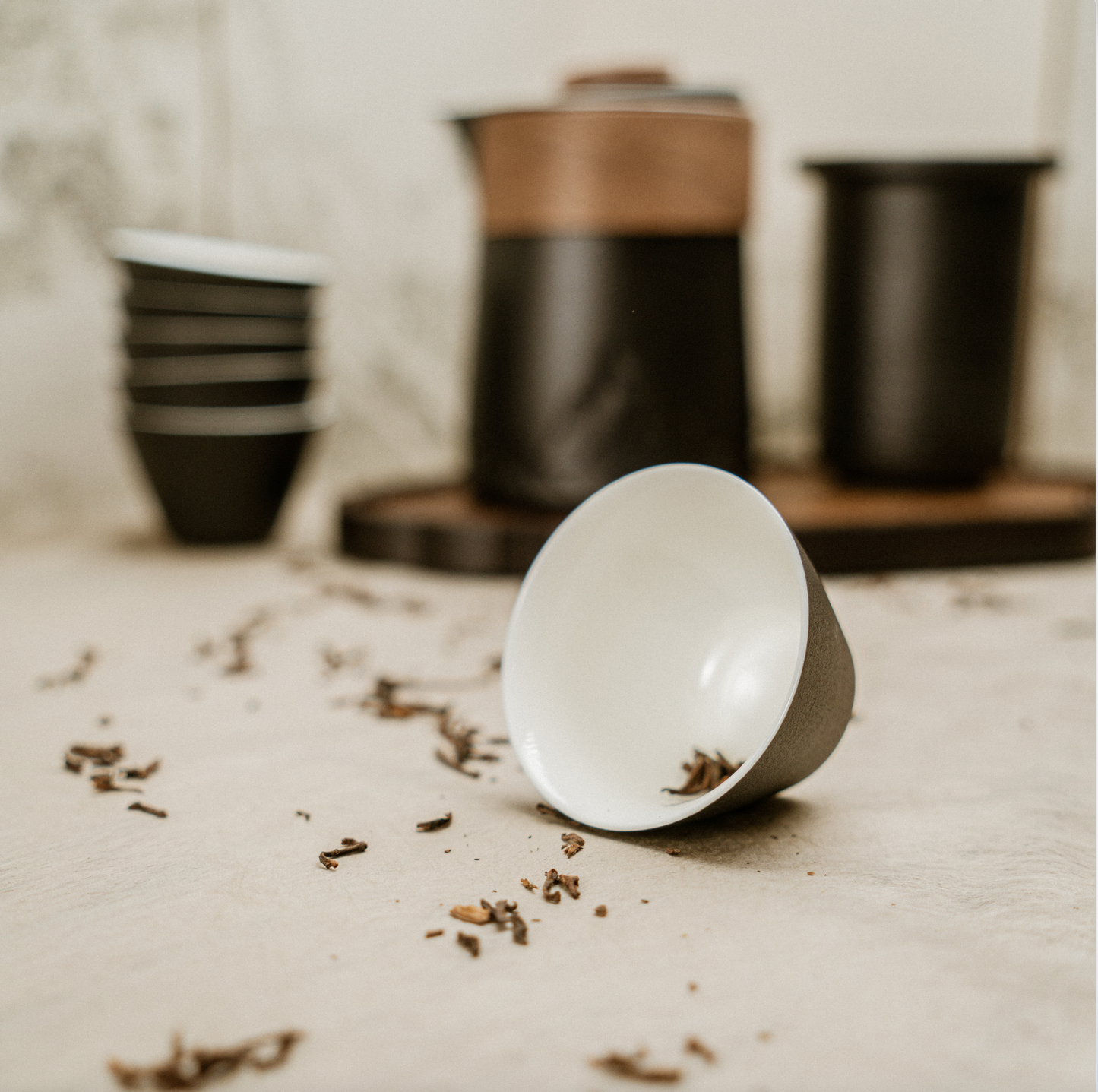 黑山 Black Mountain - Ceramic Winter Tea Set