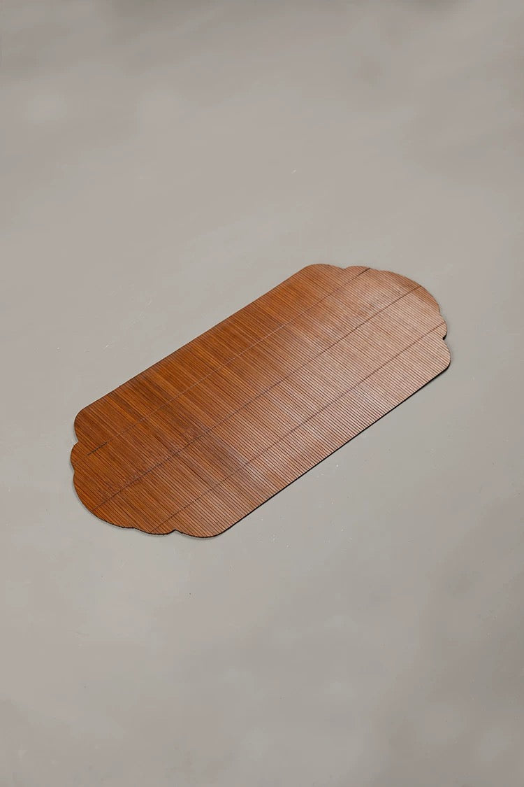 Lacquered Bamboo Tea Mat