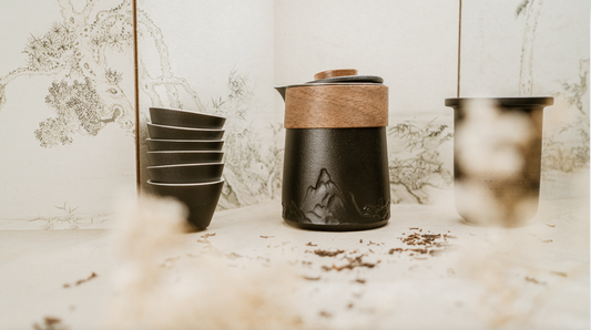 黑山 Black Mountain -  Ceramic Winter Tea Set