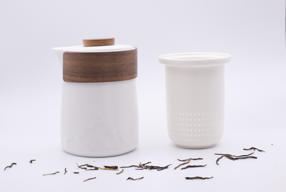 白山 White Moutain -  Ceramic Winter Tea Set